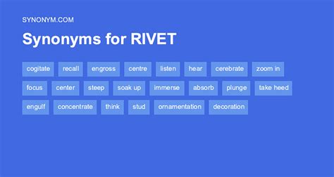 riveting synonym|RIVET Synonyms: 20 Similar Words